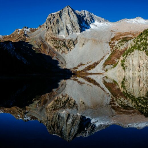 Snowmass Mountain over Snowmass Lake