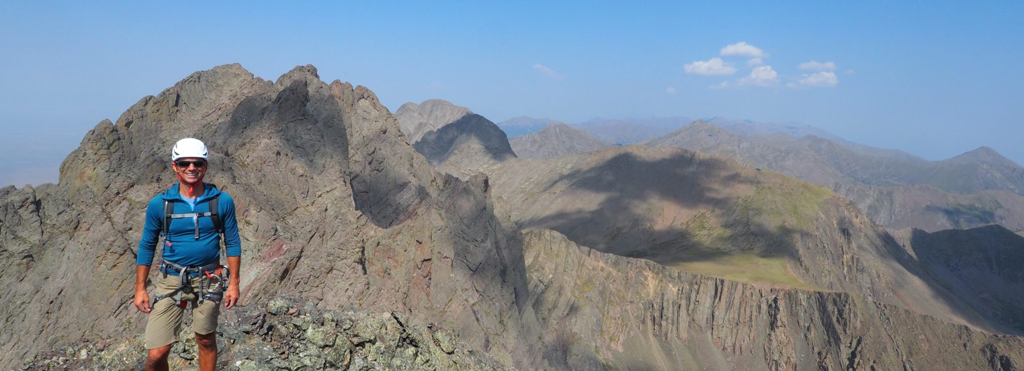 Crestone Peak from Crestone Needle Summit